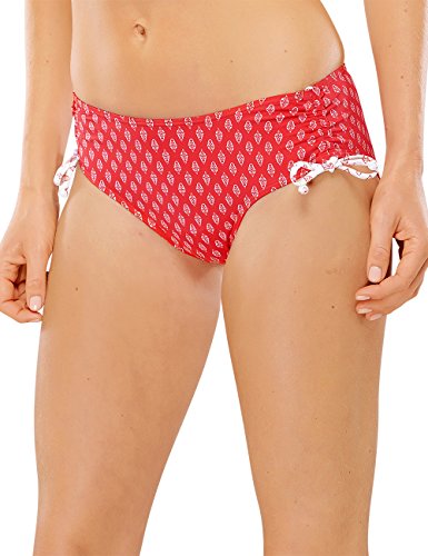 Schiesser Damen Bikini-Slip Bikinihose, Rot (rot 500), 36 (Herstellergröße: 036) von Schiesser