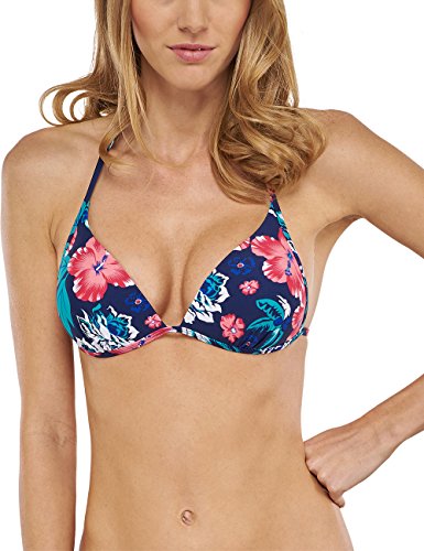 Schiesser Damen Bikini Triangel-Top Bikinioberteil, Mehrfarbig (Multicolor 1 904), 42 von Schiesser