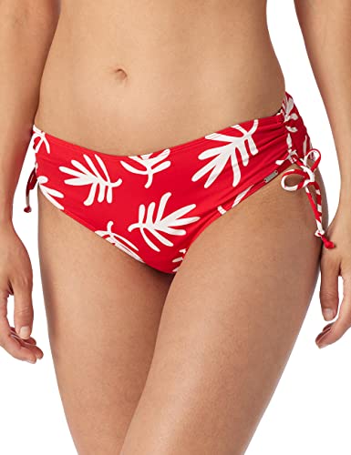 Schiesser Damen Bikinihose Midi Bikini-Unterteile, rot, L von Schiesser