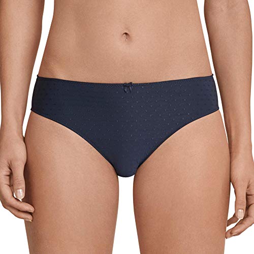 Schiesser Damen Tai Bikinislip, Blau (Nachtblau 804), 40 von Schiesser