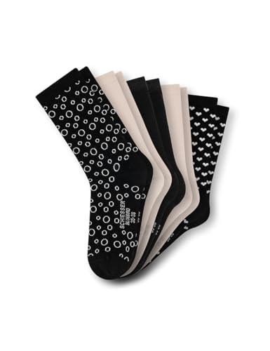 Schiesser Damen Bluebird Socken, Sortiert 4_183282, 35-38 von Schiesser