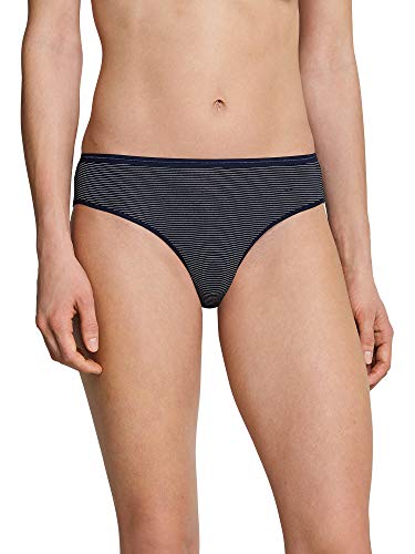 Schiesser Damen 2 PACK Taislip Unterwäsche - Modal Essentials, nachtblau_162894, 44 von Schiesser