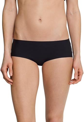 Schiesser Damen Invisible Panty - Cotton, schwarz_161925, 44 von Schiesser