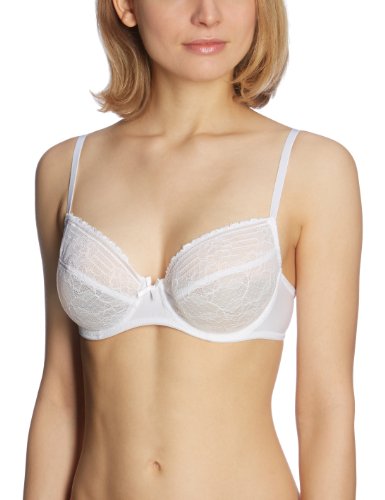Schiesser Damen Bügel BH, Weiß (100-weiss), 85B von Schiesser