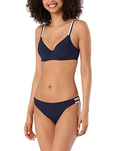 Schiesser Damen 179205 Bikini-Set, dunkelblau, S von Schiesser