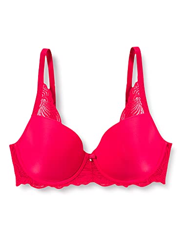 Schiesser Damen Bügel-bh mit Schale BH, Rot, 75B EU von Schiesser