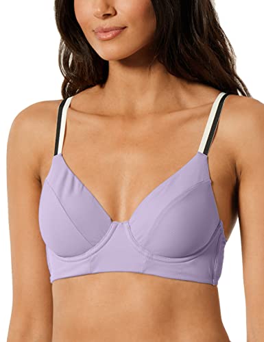 Schiesser Damen Bügel Top Bikini, Flieder, S von Schiesser