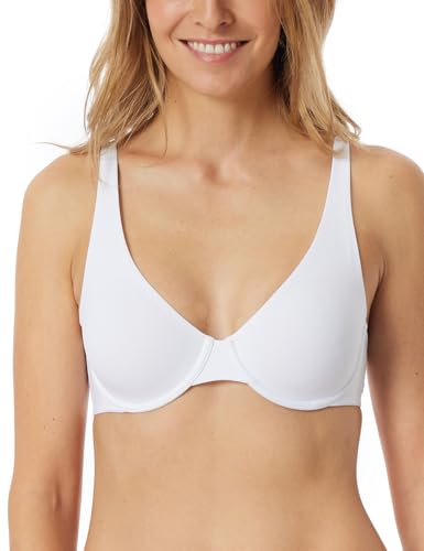 Schiesser Damen Bügel geformten Cups-Unique Micro BH, Weiss_181126, 80C von Schiesser