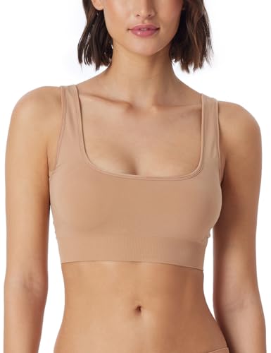 Schiesser Damen Bustier Nahtlos - Casual Seamless,Maple_181101,L von Schiesser