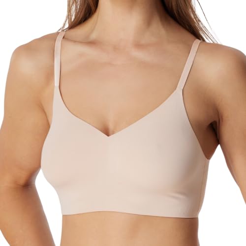 Schiesser Damen Bustier Spaghettiträger mit herausnehmbaren Pads - Invisible Soft von Schiesser