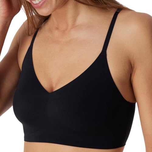 Schiesser Damen Bustier Spaghettiträger mit herausnehmbaren Pads - Invisible Soft von Schiesser