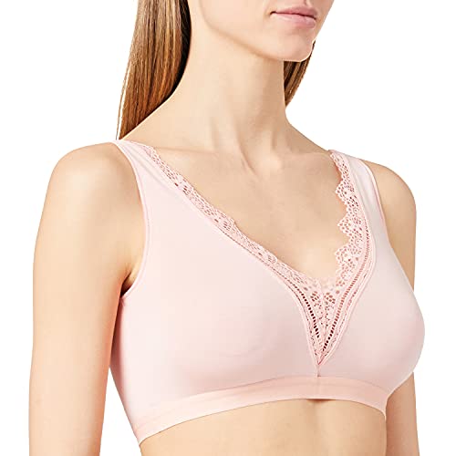 Schiesser Damen Bustier Sport-BH, rosa, 36 von Schiesser