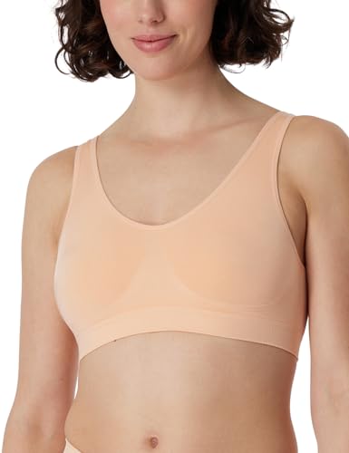 Schiesser Damen Bustier nahtlos-Classic Seamless Unterwäsche, Peach Whip_181105, XXL von Schiesser