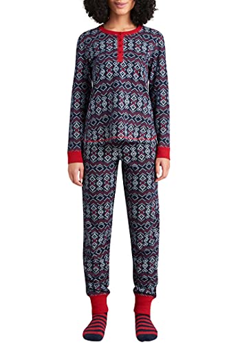 Schiesser Damen Geschenkset Pyjamaset, Mehrfarbig, L von Schiesser