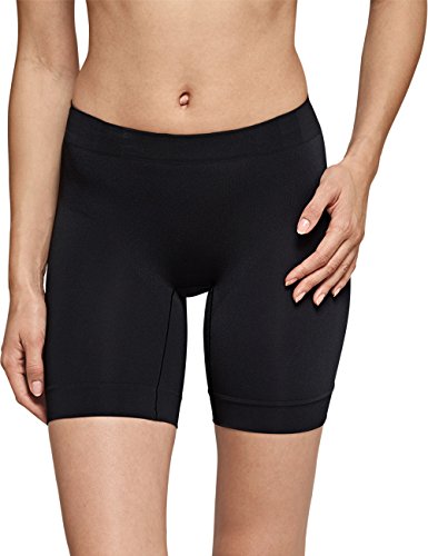 Schiesser Damen Longshorts Unterwäsche nahtlos-Seamless Light Hipster, schwarz_154481, S von Schiesser