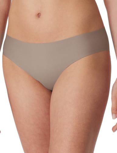 Schiesser Damen Invisible Panty - Cotton, clay_161925, 42 von Schiesser