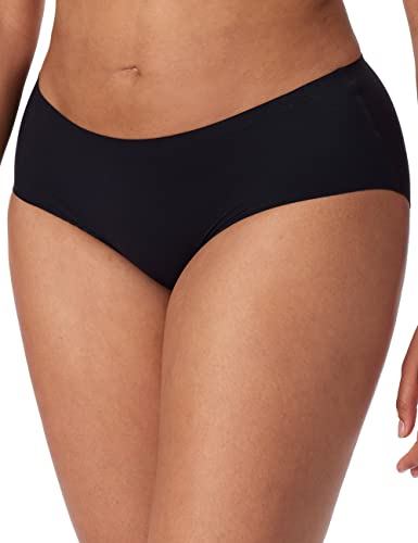 Schiesser Damen Panty-Invisible Soft Unterwäsche, schwarz_166917, 34 von Schiesser