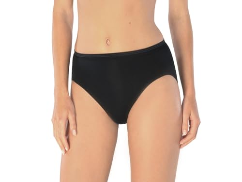 Schiesser Damen Jazzpant Unterwäsche-Luxury Baumwolle Slip, schwarz_200809, 42 von Schiesser