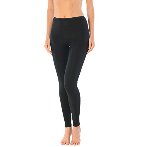 Schiesser Damen Leggings Luxury 2er Pack, Farbe:Schwarz (000);Größe:44 (XXL) von Schiesser
