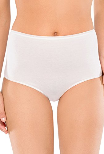 Schiesser Damen Maxi (2er Pack) Slip, Schwarz (schwarz 000), 50 (Herstellergröße: 050) von Schiesser