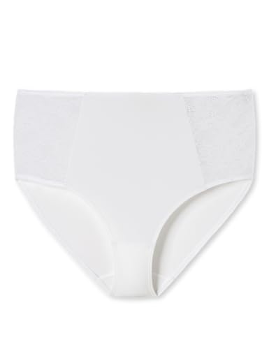 Schiesser Damen Midi Spitze-Air Slip, Weiss_181132, 42 von Schiesser