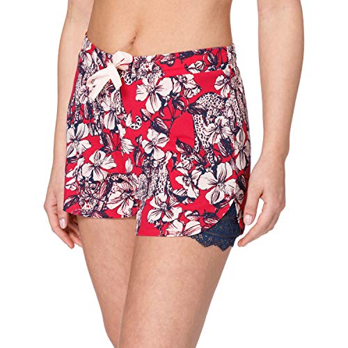 Schiesser Damen Mix + Relax Jersey Shorts Pyjamaunterteil, Fuchsia, 42 von Schiesser