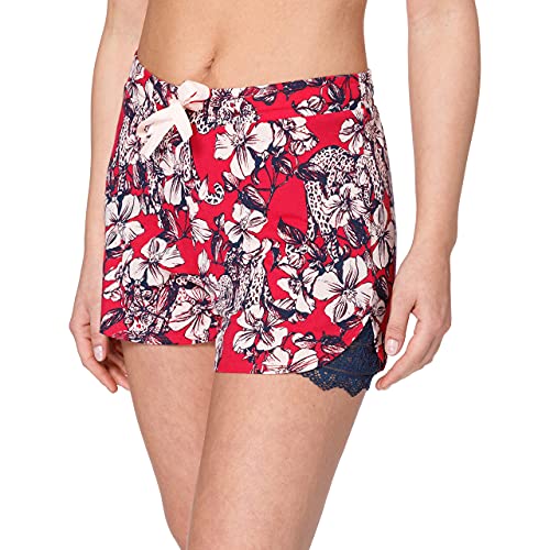 Schiesser Damen Mix + Relax Jersey Shorts Pyjamaunterteil, Fuchsia, 46 von Schiesser