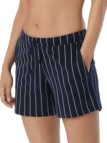 Schiesser Damen Schlafhose kurz Baumwolle shorty - Mix + Relax von Schiesser