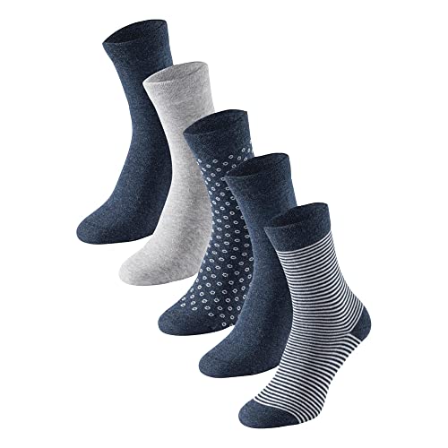 Schiesser Damen Multipack 5-pak damesokker strømper Socken, sortiert 2, 35-38 EU von Schiesser
