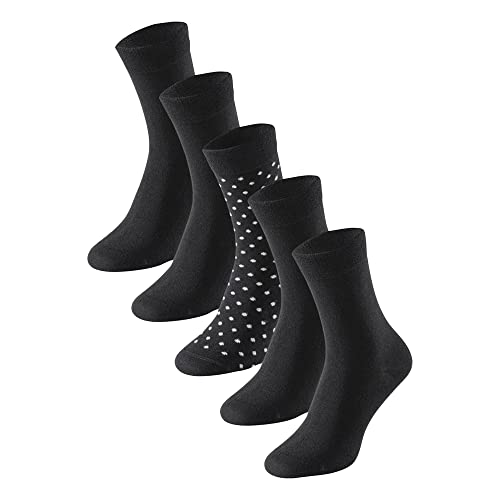 Schiesser Damen 5 Pack Strümpfe - Stay Fresh Socken, Sortiert 1_173207, 35-38 EU von Schiesser