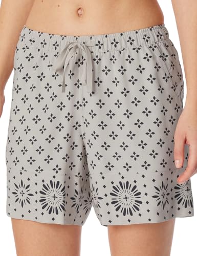 Schiesser Damen Schlafhose Kurz Webhose-Mix + Relax Pyjamaunterteil von Schiesser