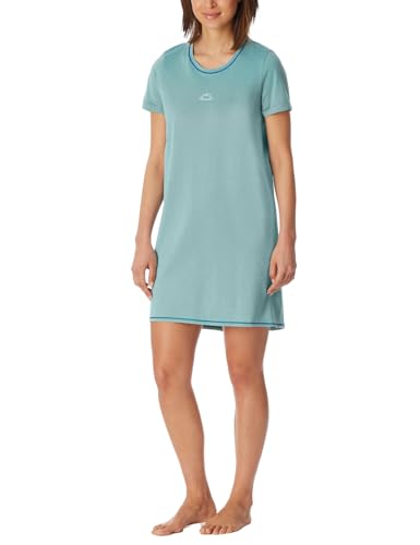 Schiesser Damen Nachthemd Kurzarm-Casual Essentials Pyjamaset, Jade_181252, 38 Schiesser Damen Nachthemd Kurzarm-Casual Essentials Pyjamaset, Jade_181252, 38 von Schiesser