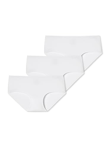 Schiesser Damen Panty 3-Pack Invisible Soft - Weiss - Größe 36 von Schiesser