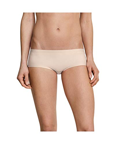 Schiesser Damen Panty Invisible Cotton 3er Pack, Größe:36, Farbe:Nude (410) von Schiesser