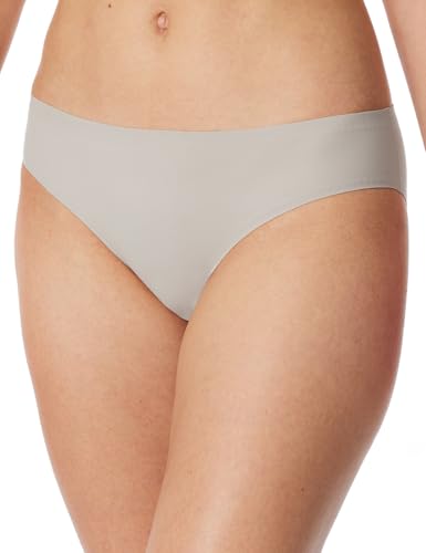 Schiesser Damen Panty nahtlos - Invisible Soft, grau-Jaspe_181771, 46 von Schiesser