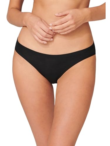 Schiesser Damen Slip - Personal Fit Unterwäsche, Schwarz_148036, M EU von Schiesser