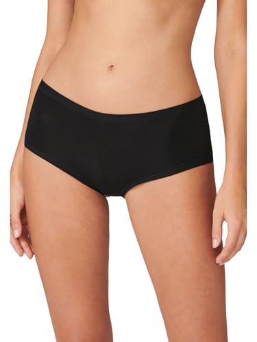 Schiesser Damen Personal Fit Shorts Hipster-Höschen, Schwarz (Schwarz 000), S von Schiesser