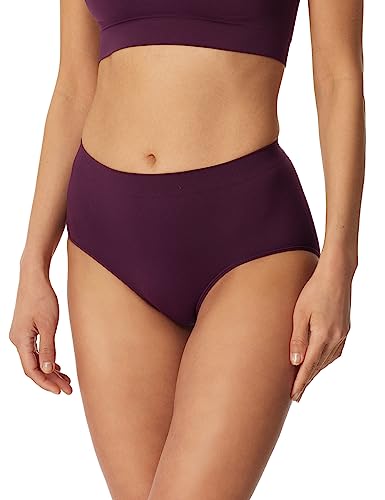 Schiesser Damen Retroslip-Seamless Matt Unterwäsche, Pflaume, M von Schiesser