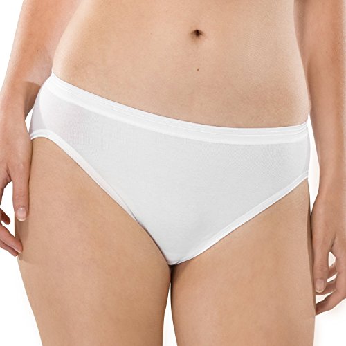 Schiesser Damen Rio Slip Luxury 3er Pack, Farbe:Weiß (100);Größe:38 (M) von Schiesser
