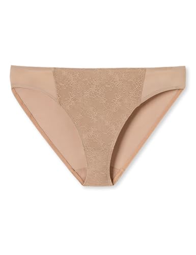 Schiesser Damen Rio blickdichte Spitze-Air Slip, Maple_181131, 38 von Schiesser