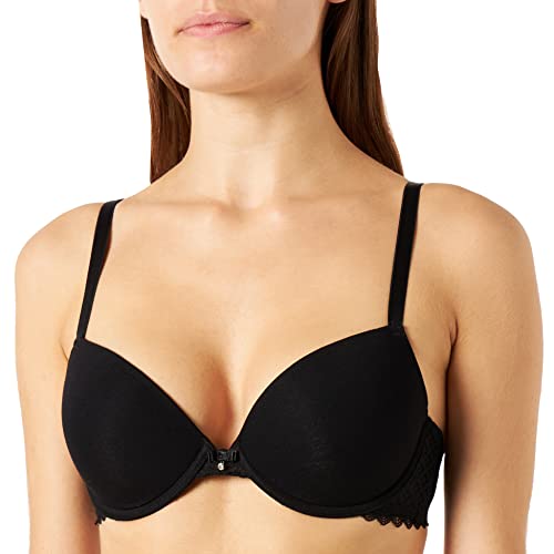 Schiesser Damen Schale Bügel-BH, Schwarz (Schwarz 000), 70B(Herstellergröße: 070B) von Schiesser