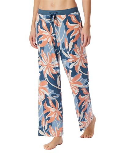 Schiesser Damen Schlafhose lang Lounge Marleneschnitt Modal-Mix + Relax Pyjamaunterteil, Multicolor 1_182053, 36 von Schiesser