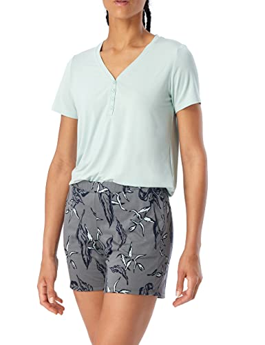 Schiesser Damen Schlafhose kurz Baumwolle shorty - Mix + Relax von Schiesser