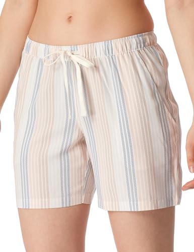 Schiesser Damen Schlafhose kurz Webhose-Mix + Relax Pyjamaunterteil, Multicolor 2_180459, 34 von Schiesser
