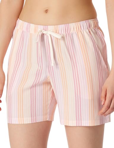 Schiesser Damen Schlafhose kurz Webhose-Mix + Relax Pyjamaunterteil, Multicolor 3_180459, 42 von Schiesser