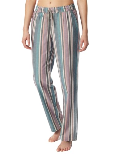 Schiesser Damen Schlafhose lang Baumwolle-Mix + Relax Pyjamaunterteil, Multicolor 2_180186, 36 von Schiesser