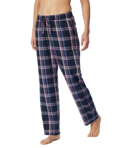Schiesser Damen Schlafhose lang Baumwolle-Mix + Relax Pyjamaunterteil, Multicolor 3_180186, 36 von Schiesser