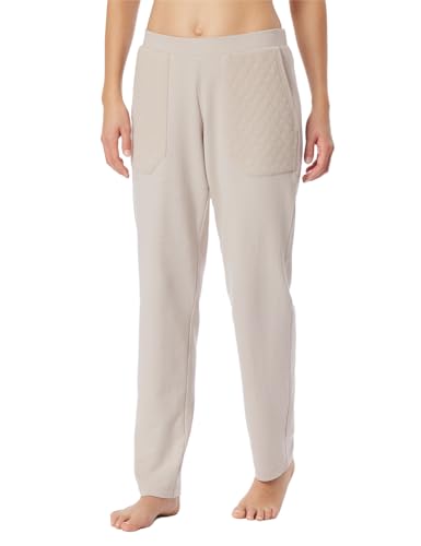 Schiesser Damen Schlafhose lang Baumwolle-Mix + Relax Pyjamaunterteil, beige_182064, 34 von Schiesser