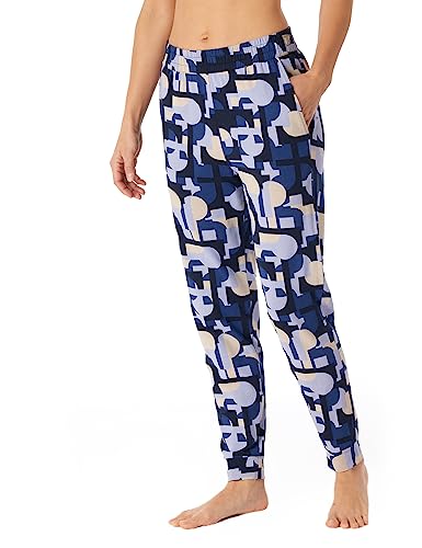 Schiesser Damen Schlafhose lang Baumwolle - Mix + Relax von Schiesser