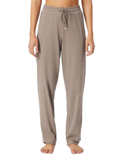 Schiesser Damen Schlafhose lang-Mix + Relax Pyjamaunterteil, Clay_182590, 46 von Schiesser